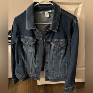 Lane Bryant denim jean jacket size M coat